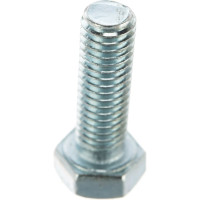 Болт DIN 933 с шестигранной головкой, оцинкованный М5х16, 100шт - коробка Tech-Krep 105196