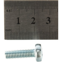 Винт DIN 7985 с полукруглой головкой, оцинкованный М6х20, 70шт - коробка Tech-Krep 105226