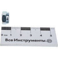 Самоконтрящаяся гайка DIN 985 оцинкованная М8, 100шт - коробка Tech-Krep 105254