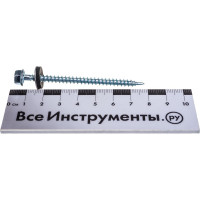 Кровельный саморез Tech-Krep КР ZP сверло 4,8х76 100 шт, ведро 104749