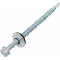 Кровельный саморез Tech-Krep КР ZP сверло 5,5х76 100 шт, ведро 104756