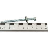 Кровельный саморез Tech-Krep КР ZP сверло 5,5х76 100 шт, ведро 104756