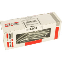 Строительный оцинкованный гвоздь 3.0х70, 400г (примерно 106 шт.)  - коробка Tech-Krep 102030