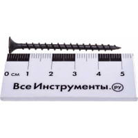 Саморезы гипсокартон-дерево 3.8х51, 60 шт - пакет Tech-Krep/Zitar 125468