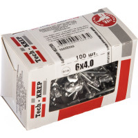 Заклепка 4.0х6, 100шт - коробка Tech-Krep 102285