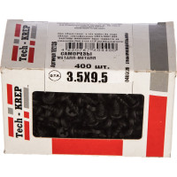 Саморез ШСММ Zitar 3,5x9,5 400 шт, коробка с окном 102136