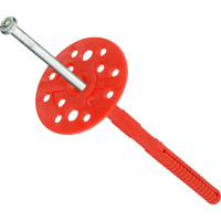 Дюбель для теплоизоляции с металлическим гвоздём 10х160, 50шт - пакет Tech-Krep 101934