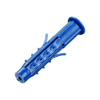 Распорный дюбель Чапай 5х30 шипы+усы, полипропилен 150шт - коробка Tech-Krep 111468