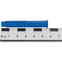 Распорный дюбель Чапай 8х60 шипы+усы, синие 500шт - пакет Tech-Krep 111150