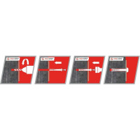 Дюбель-гвоздь 6х40 потайная манжета, полипропилен 150шт - ведро Tech-Krep 101466