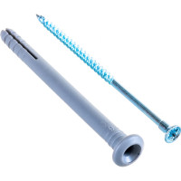 Дюбель-гвоздь 6х80 гриб, полипропилен 30шт - коробка Tech-Krep 112713