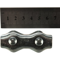 Зажим для троса 6мм 1шт - ярлык Tech-Krep Duplex 108075