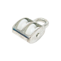 Двойной оцинкованный блок для троса, нейлоновый шкив 20мм 1шт - ярлык Tech-Krep 112729