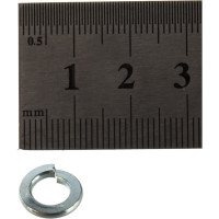 Пружинная оцинкованная шайба DIN127b М6 12шт - пакет Tech-Krep/Zitar 103048