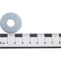 Кузовная оцинкованная шайба DIN9021 M10 10шт - пакет Tech-Krep/Zitar 103039