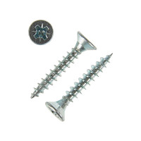 Универсальный саморез Tech-Krep 25х4,0 мм 200 шт оцинкованный, коробка с окном 102179