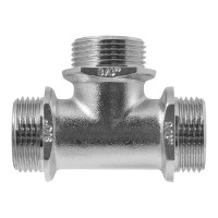 Тройник 3/4" н/н/н с ограничителем MPF ИС.072232