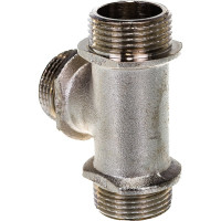 Тройник 3/4" н/н/н с ограничителем MPF ИС.072232