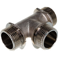 Тройник 3/4" н/н/н с ограничителем MPF ИС.072232