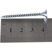 Универсальный саморез Tech-Krep 45х4,5 мм 200 шт оцинкованный, коробка с окном 102192