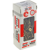 Универсальный саморез Tech-Krep 60х5,0 мм 100 шт желтый, коробка с окном 102264