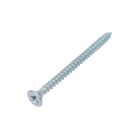 Универсальный саморез Tech-Krep 80х6,0 мм 75 шт оцинкованный, коробка с окном 102210