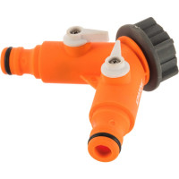 Распределитель пластиковый 2-х канальный (G 3/4") Кратон 5 01 04 057