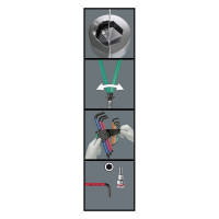 Набор Г-образных ключей WERA WE-022089