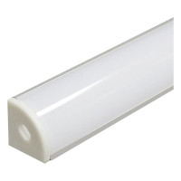 Алюминиевый угловой круглый профиль, серебро Feron CAB280 10299