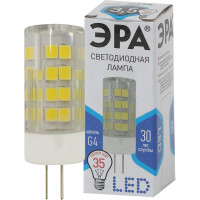 Светодиодная лампа ЭРА LED smd JC-3,5w-220V-corn, ceramics-840-G4 Б0027856
