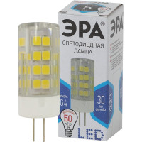Светодиодная лампа ЭРА LED smd JC-5w-220V-corn, ceramics-840-G4 Б0027858