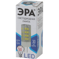 Светодиодная лампа ЭРА LED smd JC-5w-220V-corn, ceramics-840-G4 Б0027858