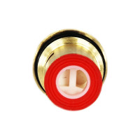 Кранбукса металлокерамическая MasterProf 1/2" 8х24 универсальная, крест и стандарт, 180 град ИС.130421