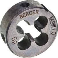Метрическая плашка М8х1,0мм Berger BG BG1005