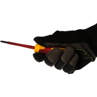 Диэлектрическая крестовая отвертка PZ1*80мм, до 1000V Berger BG BG1059