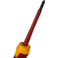 Диэлектрическая крестовая отвертка PZ1*80мм, до 1000V Berger BG BG1059