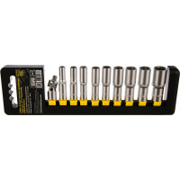 Набор удлиненных торцевых головок 1/4 SuperLock 10шт Berger BG BG2033