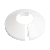 Декоративная чашка отражатель MasterProf 55х20х12 мм, разъемная, пластик, белая, 2 шт ИС.130727