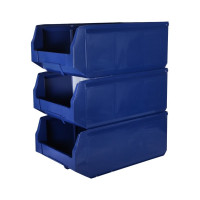 Складской лоток для метизов 500х300х200 Пластик Система, синий 12.406.1