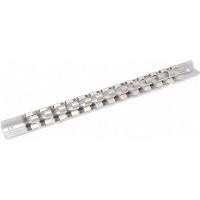 Планка для головок металлическая на 13 посадочных мест Дело Техники 976013