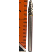 Твердосплавная борфреза тип F (6х18 мм; хв-к 6 мм) MESSER F0618M06