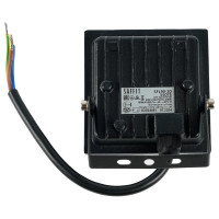 Светодиодный прожектор SAFFIT SFL90-20 2835SMD, 20W 4000K AC220V/50Hz IP65, черный в компактном корпусе 55075