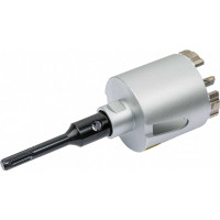 Коронка алмазная по бетону Hilberg 68 мм Laser HM201