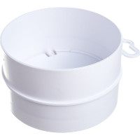 Соединитель с обратным клапаном пластик 100 мм ERA 10СКПО 210-054