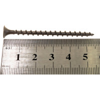 Саморез по дереву VIPКрепеж черный 3,5х55 к 375 шт 40118 VIPS