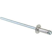 Вытяжная заклепка Bralo алюминий/сталь 3,0х8 стандартный бортик 500шт 01010003008