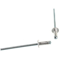 Вытяжная заклепка Bralo алюминий/сталь 3,0х8 стандартный бортик 500шт 01010003008