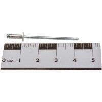 Вытяжная заклепка Bralo алюминий/сталь 3,0х8 стандартный бортик 500шт 01010003008