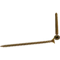 Шуруп, жёлтый цинк Крепежная техника 4,0х70 300шт 431352 БК