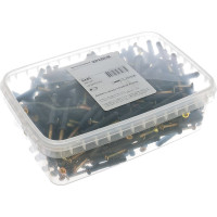 Дюбель-гвоздь Качественный Крепеж потайной бортик 6х40 250 шт 1000615 КЧ